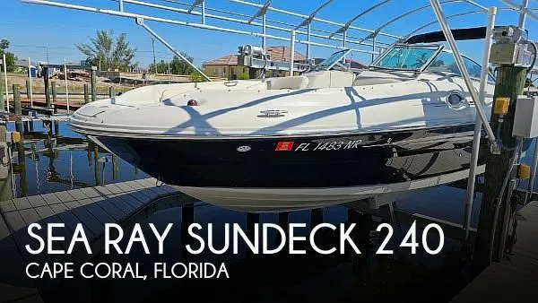 Sea Ray Sundeck 240 Deck Boats 2008 for Sale