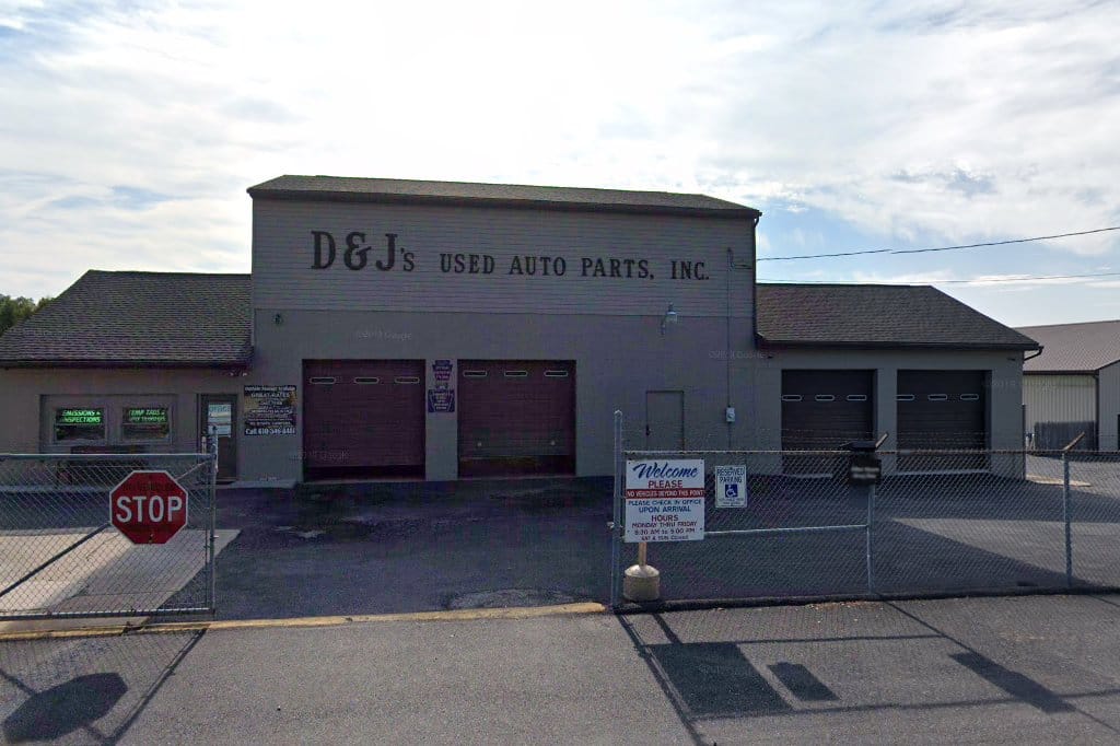 Coopersburg D&J Auto Parts Messenger Service