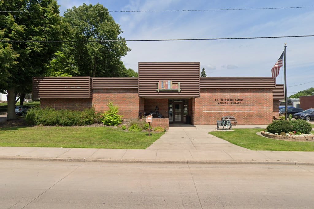 G.E. Bleskacek family memorial library